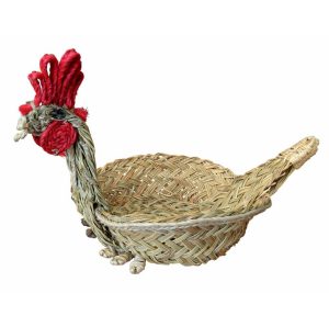 Bandeja gallo de esparto