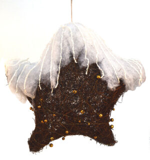 (OFERTA) Colgante de estrella nevada