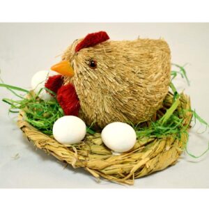 Gallina con nido