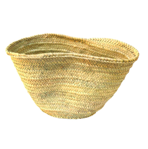 Bolso de palma sin asas