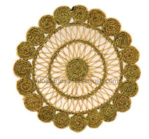 Salvamantel esparto y sisal