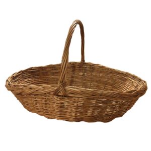 Cesta ovalada mimbre