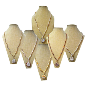 Collar de conchas flor (surtidos)