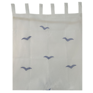 Cortina con gaviotas