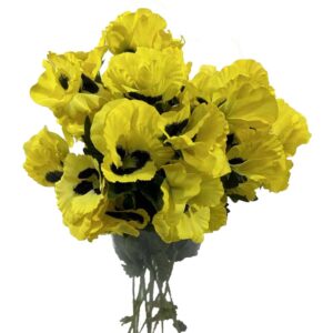 Vara de pensamientos amarillos