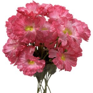 Amapola doble color rosa