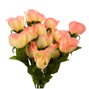 Rosa amarilla y rosa