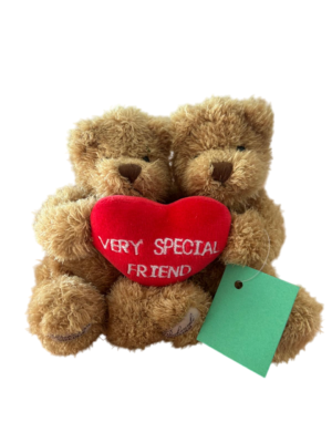 Set 2 osos con corazón