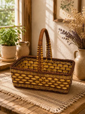 Cesta rectangular