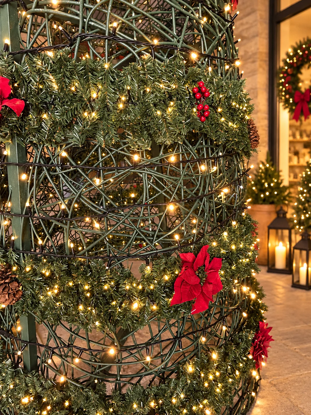 Árbol de Navidad con luz - Imagen 2