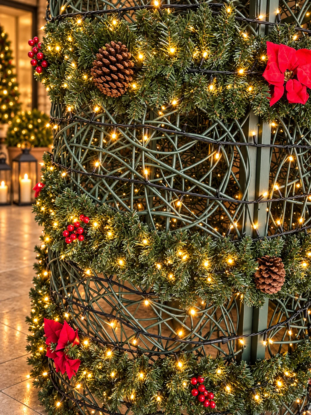 Árbol de Navidad con luz - Imagen 3