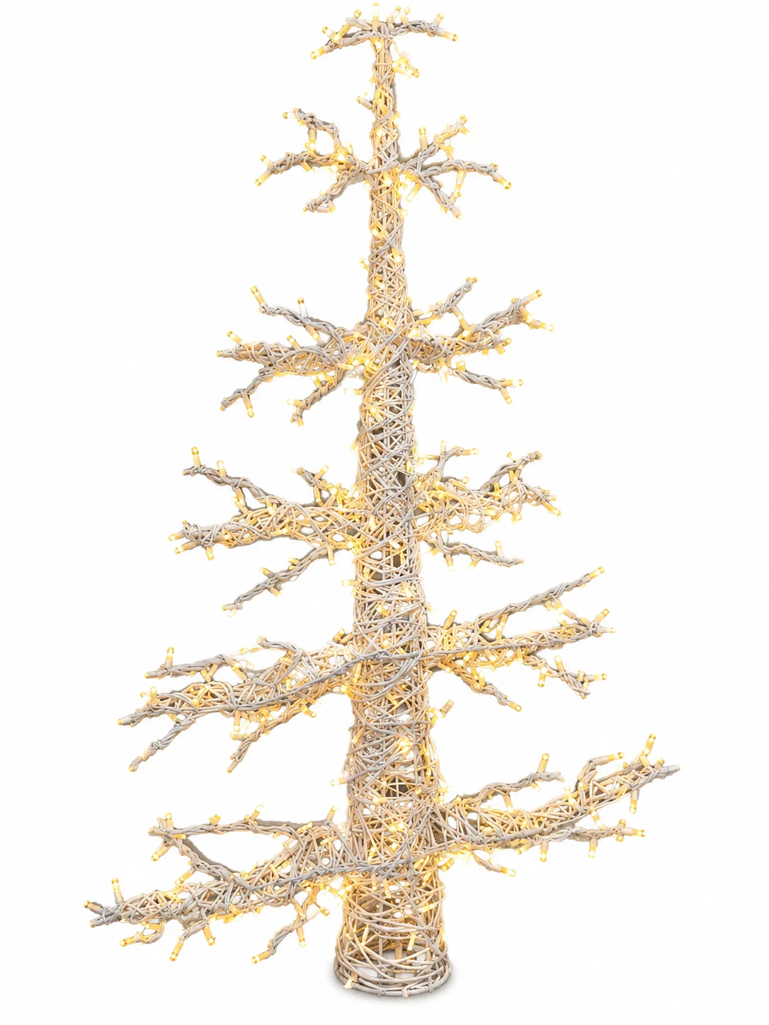 Árbol blanco con luz - Imagen 2