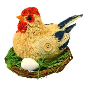 Gallina con nido