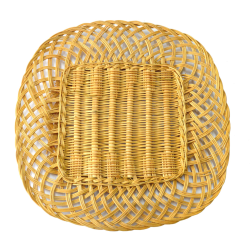 Salvamantel/plato cuadrado de retama