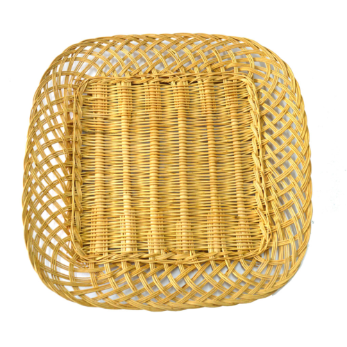 Salvamantel/plato cuadrado de retama