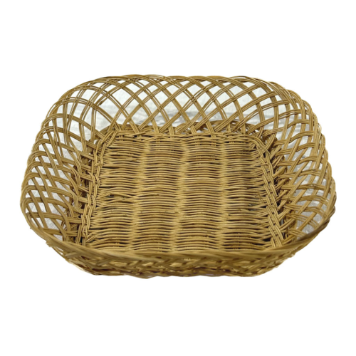 Bandeja cuadrada de retama