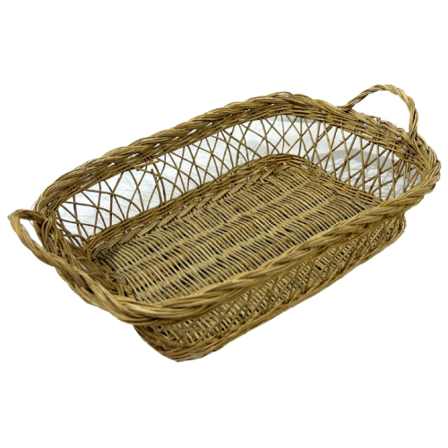 Bandeja rectangular de retama