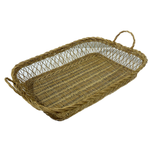 Bandeja rectangular de retama