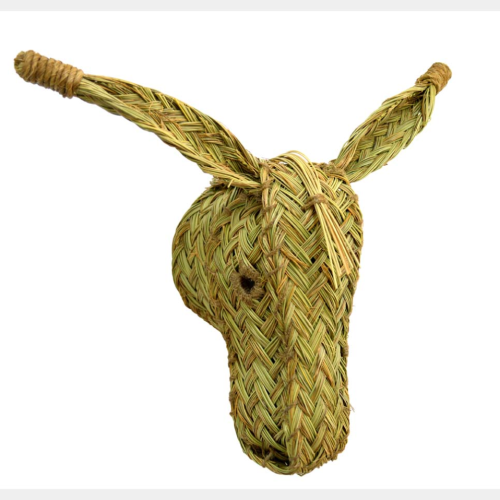Cabeza burro de esparto