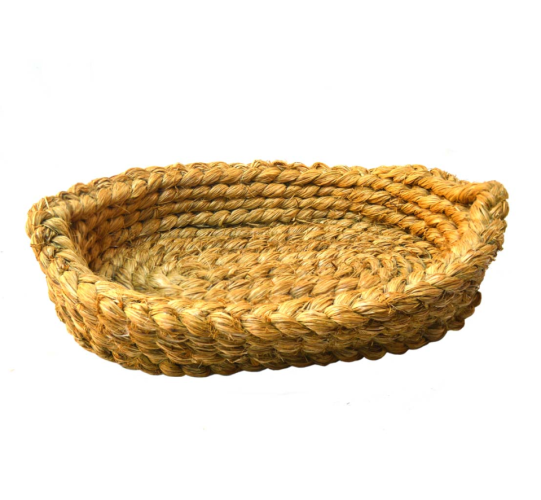Bandeja ovalada esparto
