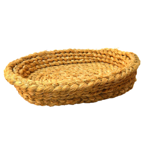 Bandeja ovalada esparto