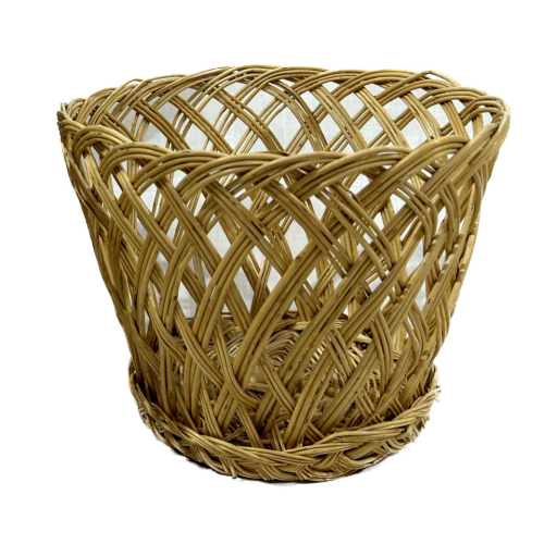 Macetero calado de retama