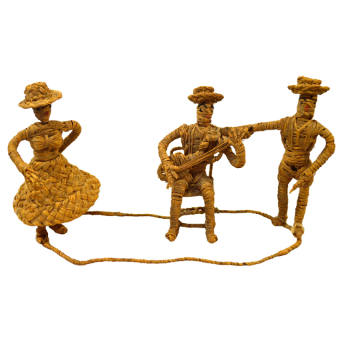 Conjunto flamenco de esparto