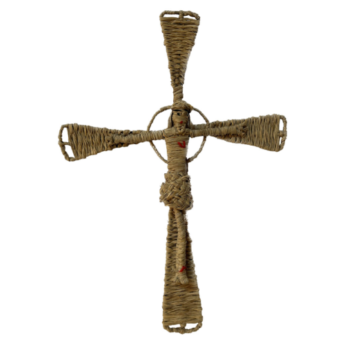 Crucifijo de esparto
