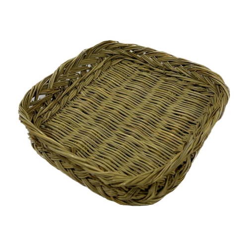 Bandeja cuadrada de esparto