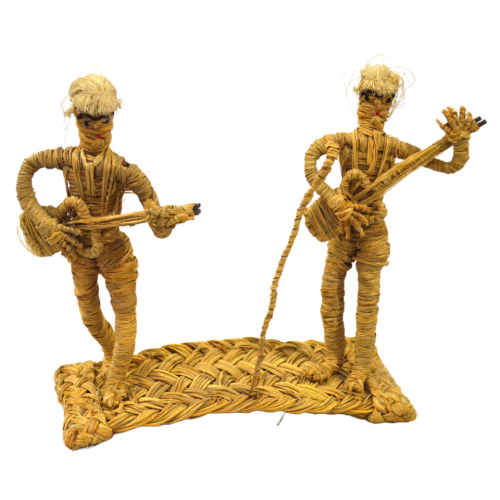 Duo musical de esparto