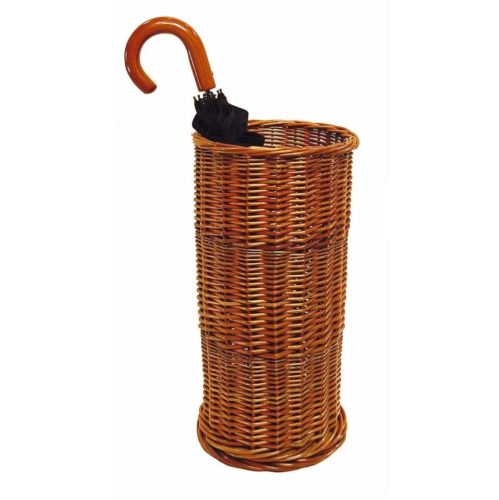 Paragüero de mimbre