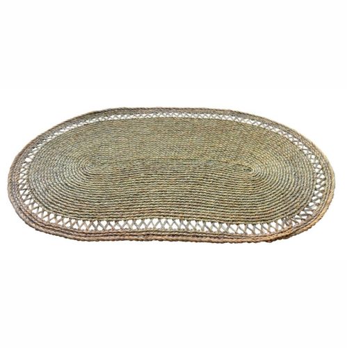 Alfombra ovalada esparto