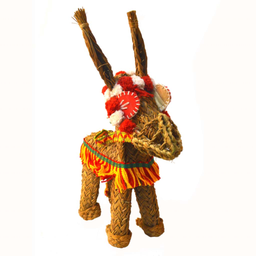 Burro esparto con jáquima