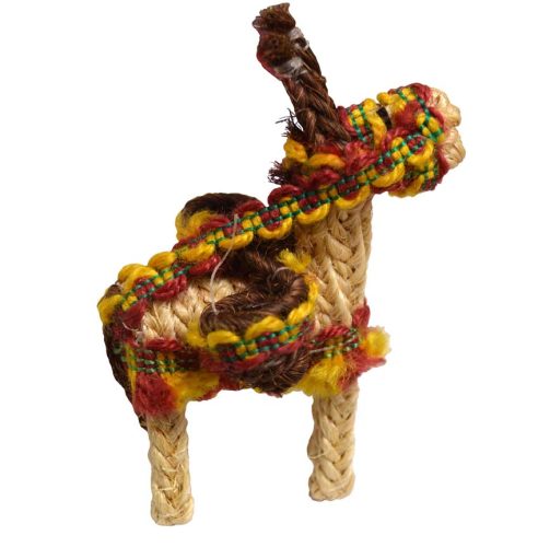 Burro sisal con cántaros