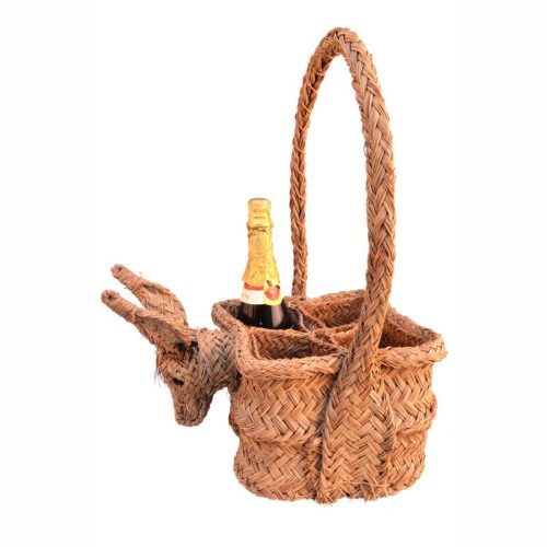 Botellero esparto cabeza burro
