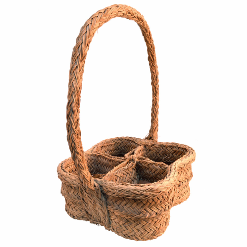 Botellero esparto para 4 botellas