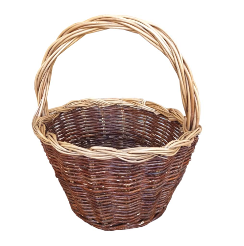 Cesta mimbre rústico