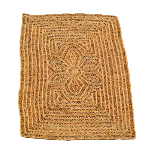 Alfombra rectangular esparto
