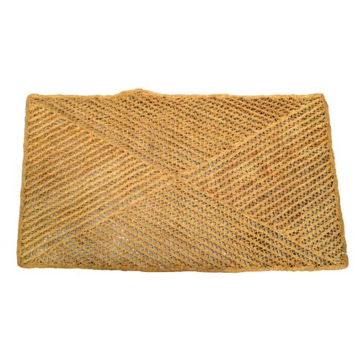 Alfombra rectangular de esparto