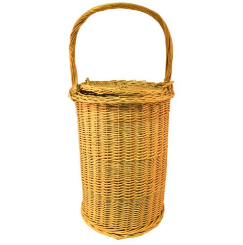 Ropero mimbre con tapa