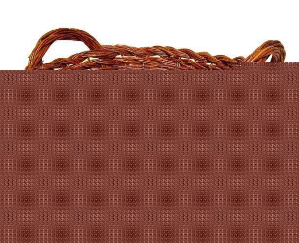 Canasta mimbre rústico