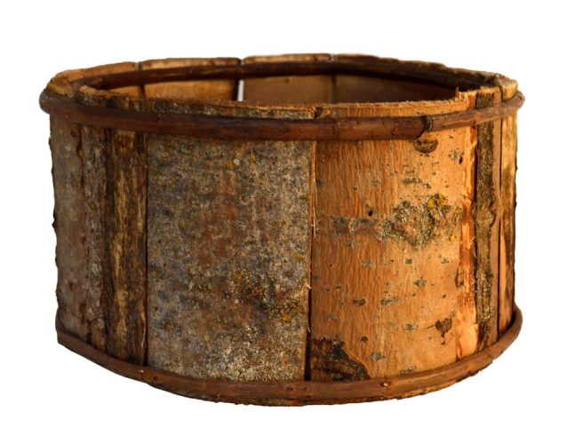 Macetero palo castaño