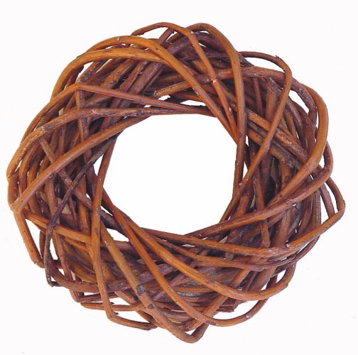 Corona mimbre rústico