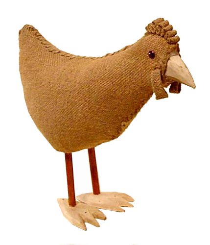 Gallina de yute natural