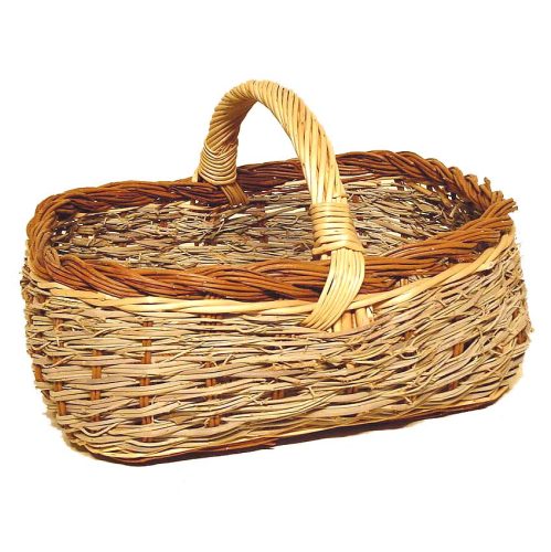Cesta olivo y mimbre