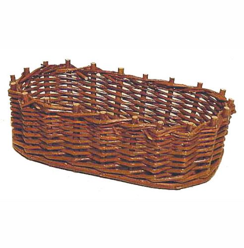 Jardinera mimbre rústico