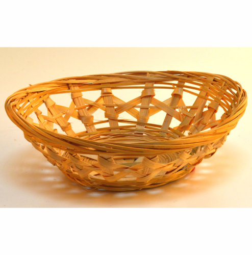 bandeja ovalada bambú