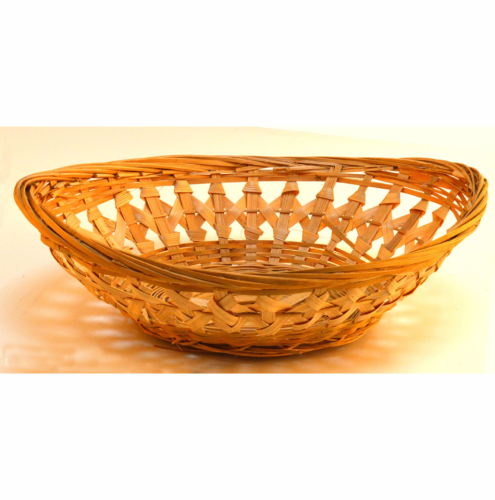 Bandeja ovalada bambú