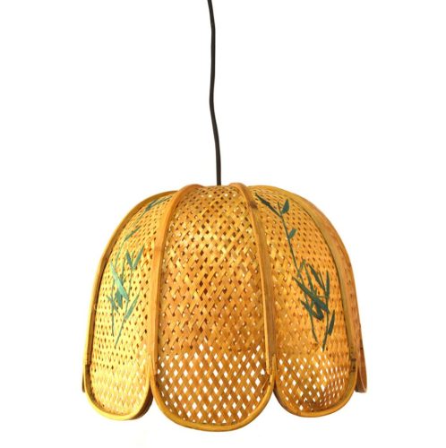 (Oferta) Lámpara bambú con instalación