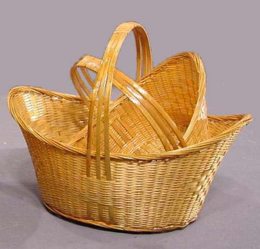 Juego 2 cestas ovaladas